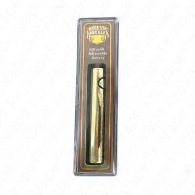 Brass Knuckles 650mAh Adjustable Battery-Gold