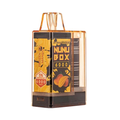 Steam Engine Nunu Box 6000 Disposable Vapefrozen ice mango