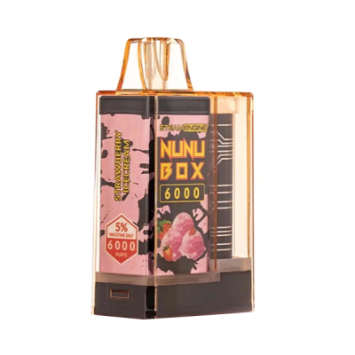 Steam Engine Nunu Box 6000 Disposable Vapestrawberry ice cream