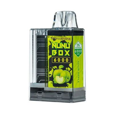 Steam Engine Sour Apple Nunu Box 6000 Disposable Vape