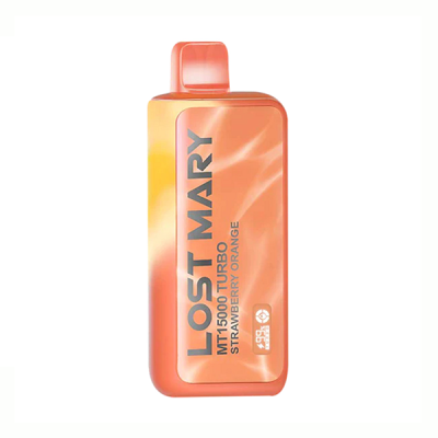 Strawberry Orange Lost Mary MT15000 Turbo Disposable Pod Device