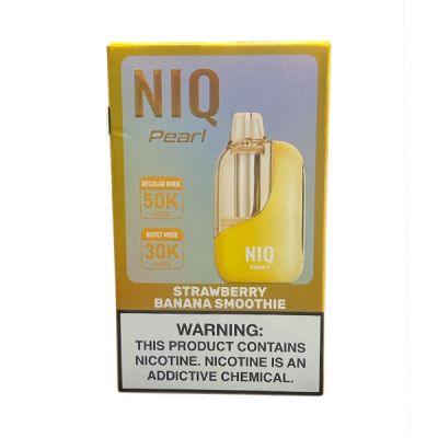 Strawberry Banana Smoothie NIQ Pearl 50K Disposable