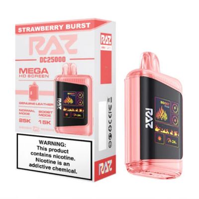 Strawberry Burst Raz DC25000 Disposable Vape
