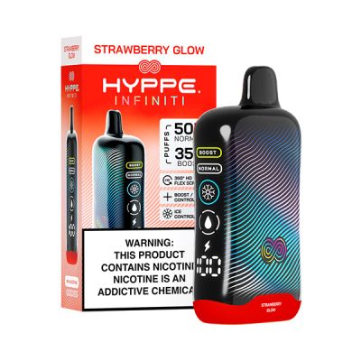 Strawberry Glow Hyppe Infiniti 50K Disposable
