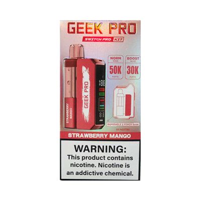Strawberry Mango Geek Pro Switch Pro Disposable Kit