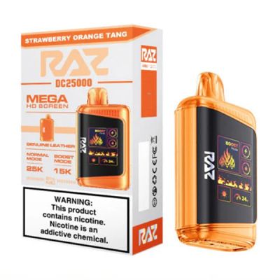 Strawberry Orange Tang Raz DC25000 Disposable Vape