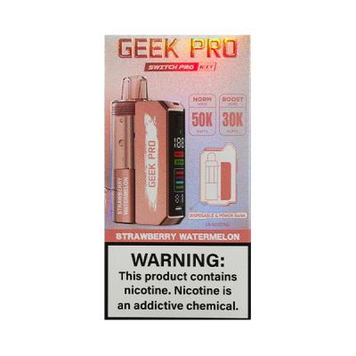 Strawberry Watermelon Geek Pro Switch Pro Disposable Kit
