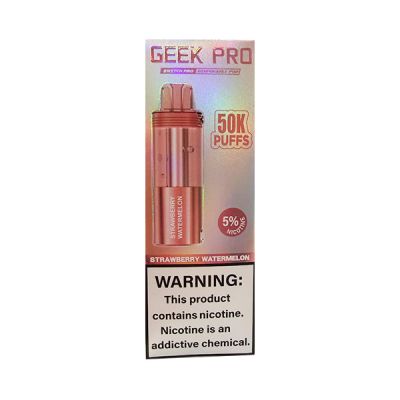 Strawberry Watermelon Geek Pro Switch Pro 50K Disposable Pod