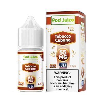 Tobacco Cubano Pod Juice Salt Nic E-Juice 30ml
