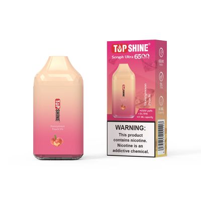 Top Shine Honeymoon Peach Seraph Ultra TFN 6500 Disposable Vape