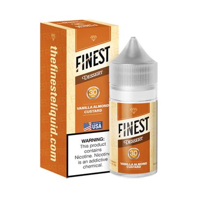 Vanilla Almond Custard Salt The Finest Salt Nic E-Juice 30ml