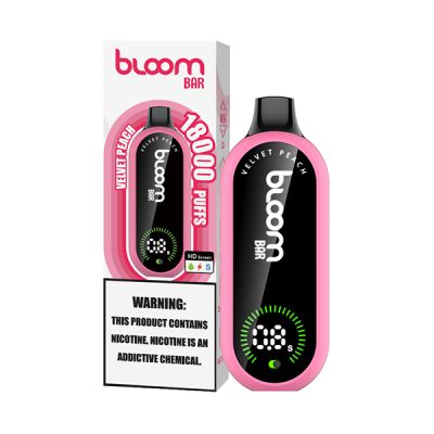 Velvet Peach Bloom Bar 18000 Puffs Disposable