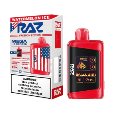 Watermelon Ice (Freedom Edition) Raz DC25000 Disposable Vape