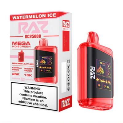 Watermelon Ice Raz DC25000 Disposable Vape