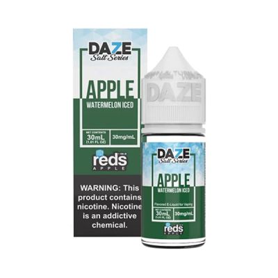 Watermelon Iced Reds Apple 7 Daze TFN E-Juice Salt-Nic 30ml