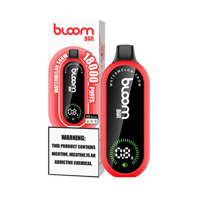Watermelon Snow Bloom Bar 18000 Puffs Disposable