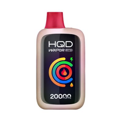 White Gummy HQD Wapor Pro 20K Disposable