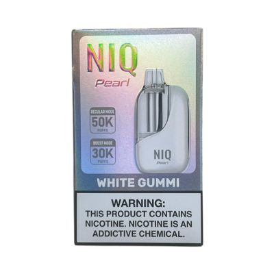 White Gummi NIQ Pearl 50K Disposable